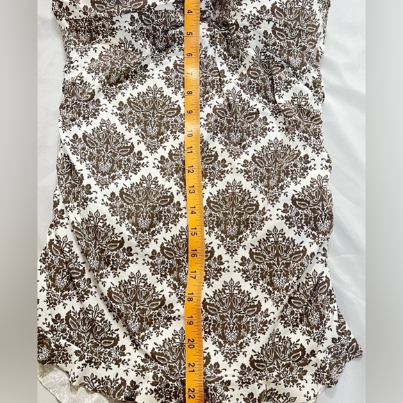 Tommy Bahama -Brown and White One Piece Swimdress - Picture 7 of 9